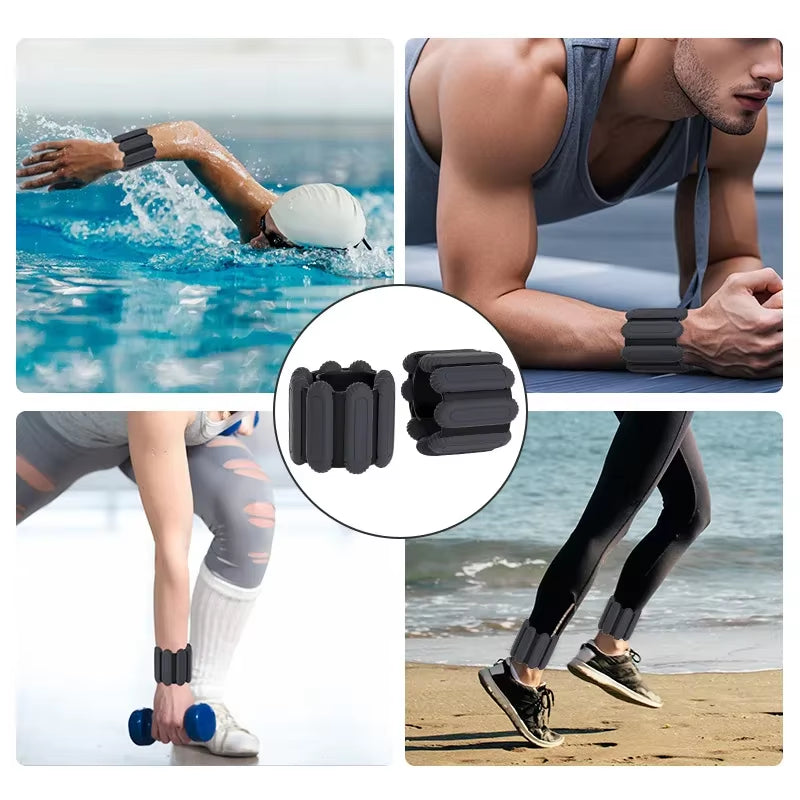 Elevate Your Workout with Adjustable Wrist Weights for Men and Women - Perfect for Home Gym, Running, Pilates, Yoga, and More!