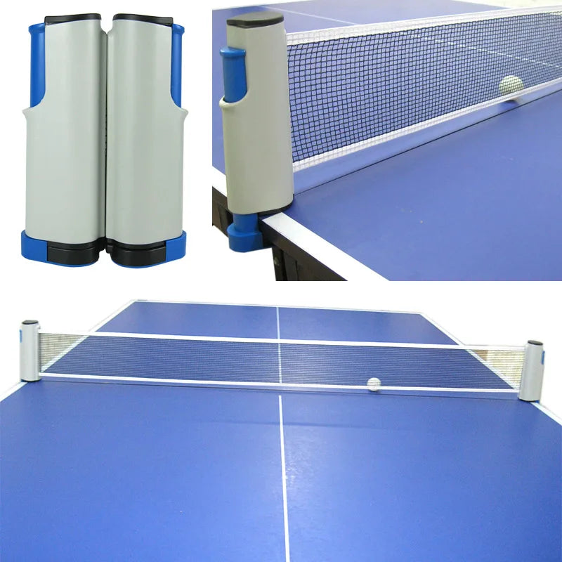 Transform Any Table into a Fun Ping Pong Arena with Our Retractable Table Tennis Net - 175Cm Portable and Scalable!